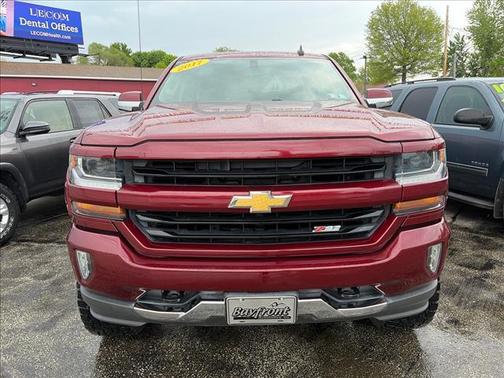 Siren Red Tintcoat 2017 Chevrolet Silverado 1500 2LT