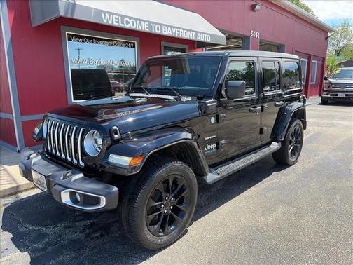 Black Clearcoat 2021 Jeep Wrangler Unlimited 4xe Sahara