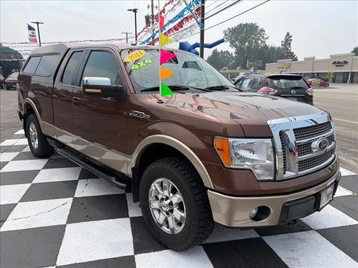 Golden Bronze Metallic/Pale Adobe Metallic 2011 Ford F-150 Lariat