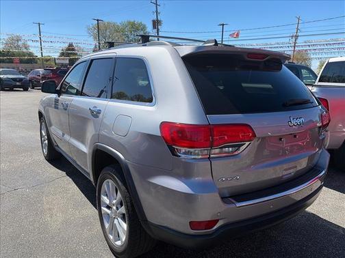 Billet Silver Metallic Clear Coat 2017 Jeep Grand Cherokee Limited