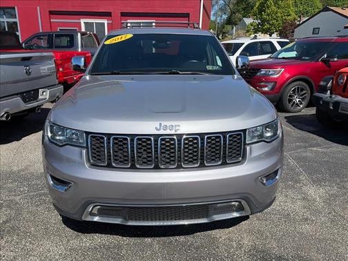 Billet Silver Metallic Clear Coat 2017 Jeep Grand Cherokee Limited