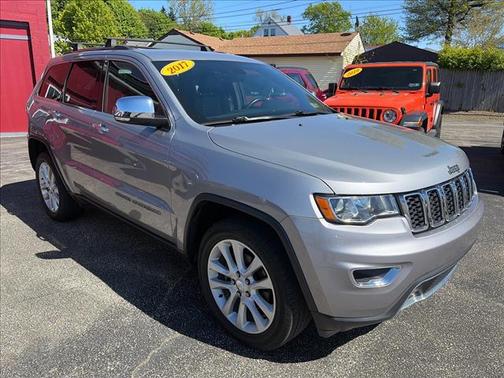 Billet Silver Metallic Clear Coat 2017 Jeep Grand Cherokee Limited