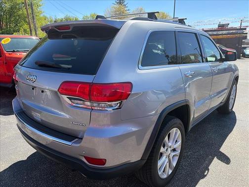 Billet Silver Metallic Clear Coat 2017 Jeep Grand Cherokee Limited