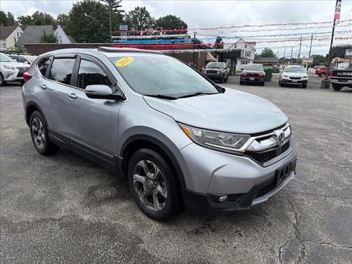 Lunar Silver Metallic 2017 Honda CR-V EX-L