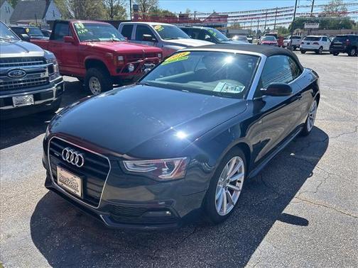 Moonlight Blue Metallic 2015 Audi A5 2.0T Premium Plus