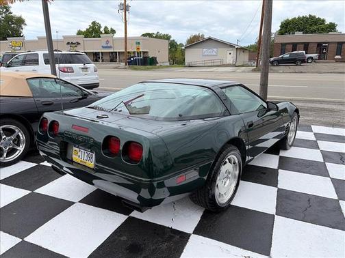 Dark Green Gray Metallic 1994 Chevrolet Corvette Base