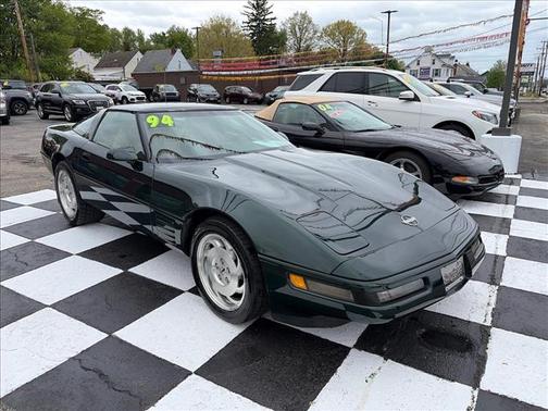 Dark Green Gray Metallic 1994 Chevrolet Corvette Base