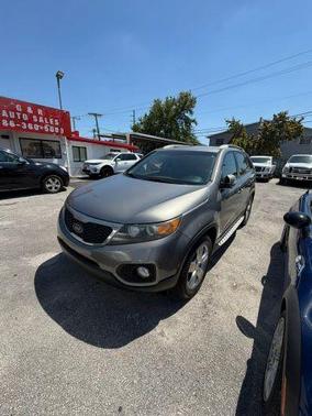 Silver 2012 Kia Sorento EX