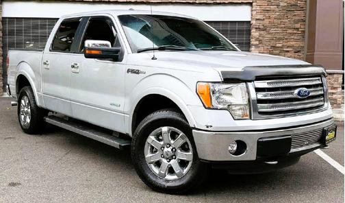 Ingot Silver Metallic 2013 Ford F-150 Lariat