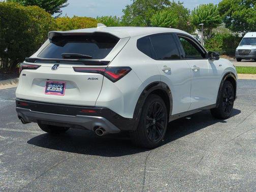 Platinum White Pearl 2025 Acura ADX A-Spec with Advance