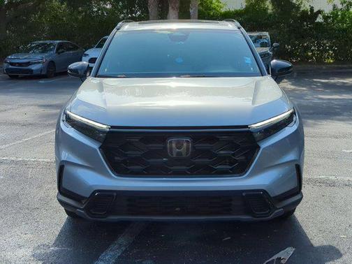 Lunar Silver Metallic 2024 Honda CR-V Hybrid Sport FWD