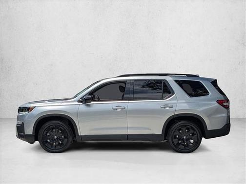 Solar Silver Metallic 2026 Honda Pilot Black Edition
