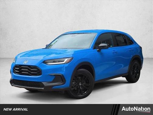 Boost Blue Pearl 2026 Honda HR-V 2WD Sport