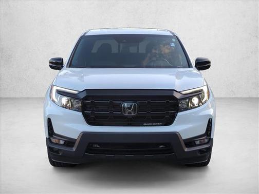 Platinum White Pearl 2025 Honda Ridgeline Black
