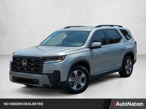 Solar Silver Metallic 2026 Honda Pilot EX-L