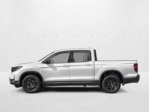 Platinum White Pearl 2026 Honda Ridgeline Black