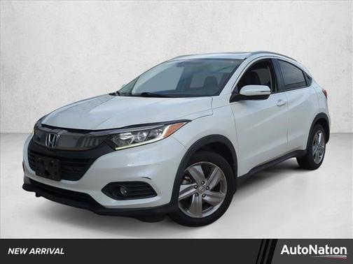 Platinum White Pearl 2019 Honda HR-V EX-L