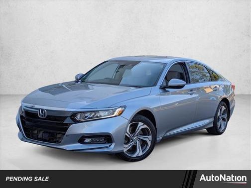 Lunar Silver Metallic 2018 Honda Accord EX-L 2.0T