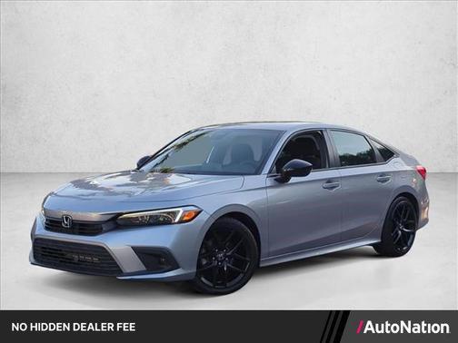 Lunar Silver Metallic 2024 Honda Civic Sport