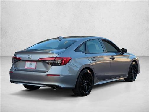 Lunar Silver Metallic 2024 Honda Civic Sport