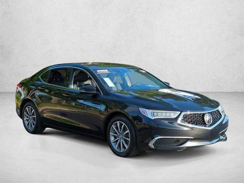 Crystal Black Pearl 2019 Acura TLX FWD