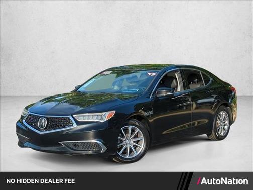 Crystal Black Pearl 2019 Acura TLX FWD