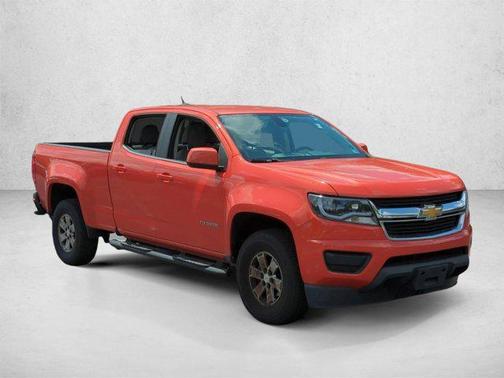 Inferno Orange Metallic 2016 Chevrolet Colorado WT