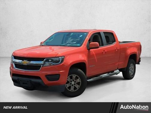 Inferno Orange Metallic 2016 Chevrolet Colorado WT