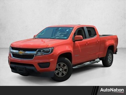 Inferno Orange Metallic 2016 Chevrolet Colorado WT