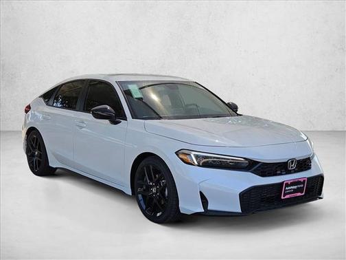 Platinum White Pearl 2026 Honda Civic Sport