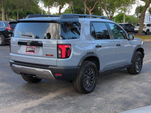 Sonic Gray Pearl 2026 Honda Passport AWD TrailSport