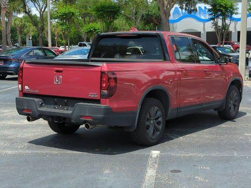 Radiant Red Metallic II 2021 Honda Ridgeline Sport