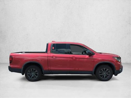 Radiant Red Metallic II 2021 Honda Ridgeline Sport
