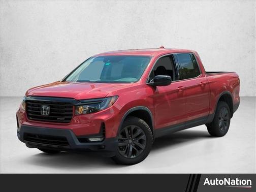 Radiant Red Metallic II 2021 Honda Ridgeline Sport