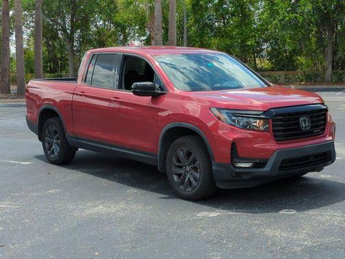 Radiant Red Metallic II 2021 Honda Ridgeline Sport