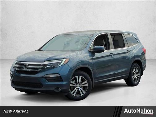 Steel Sapphire Metallic 2017 Honda Pilot EX