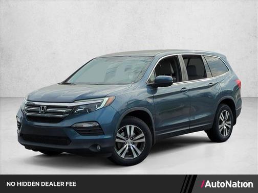 Steel Sapphire Metallic 2017 Honda Pilot EX