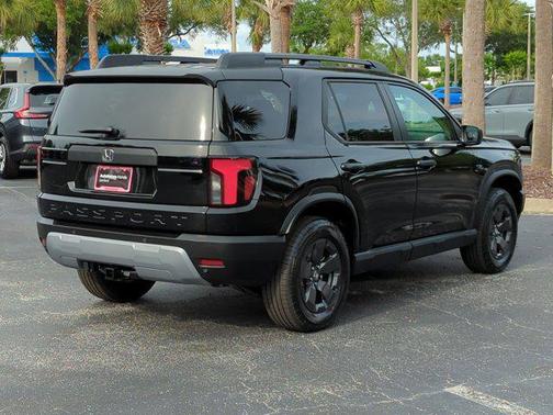 Crystal Black Pearl 2026 Honda Passport AWD RTL Towing