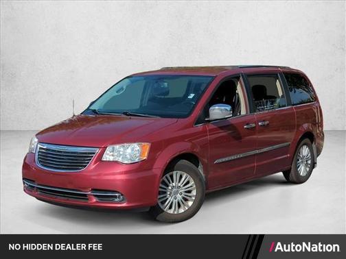 Deep Cherry Red Crystal Pearlcoat 2015 Chrysler Town & Country Limited