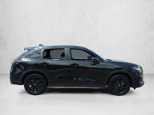 Crystal Black Pearl 2024 Honda HR-V 2WD Sport