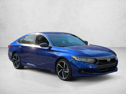 Still Night Pearl 2022 Honda Accord Hybrid Sport