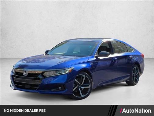 Still Night Pearl 2022 Honda Accord Hybrid Sport