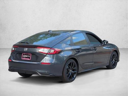 Meteorite Gray Metallic 2026 Honda Civic Sport