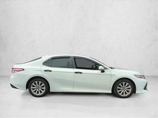 Super White 2020 Toyota Camry LE