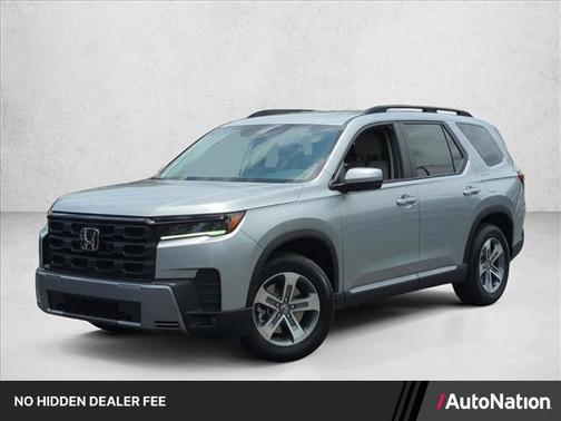 Solar Silver Metallic 2026 Honda Pilot EX-L