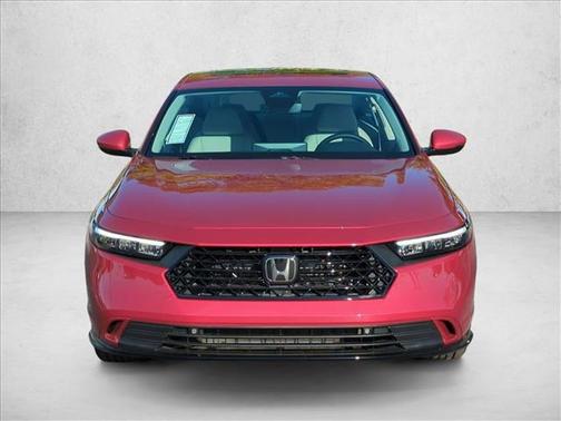 Radiant Red Metallic 2026 Honda Accord Hybrid EX-L