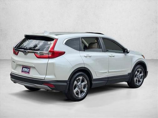 White Diamond Pearl 2017 Honda CR-V EX-L