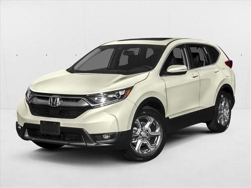 White Diamond Pearl 2017 Honda CR-V EX-L