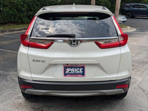 White Diamond Pearl 2017 Honda CR-V EX-L