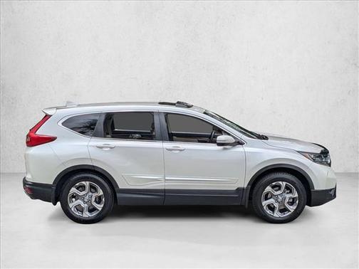 White Diamond Pearl 2017 Honda CR-V EX-L